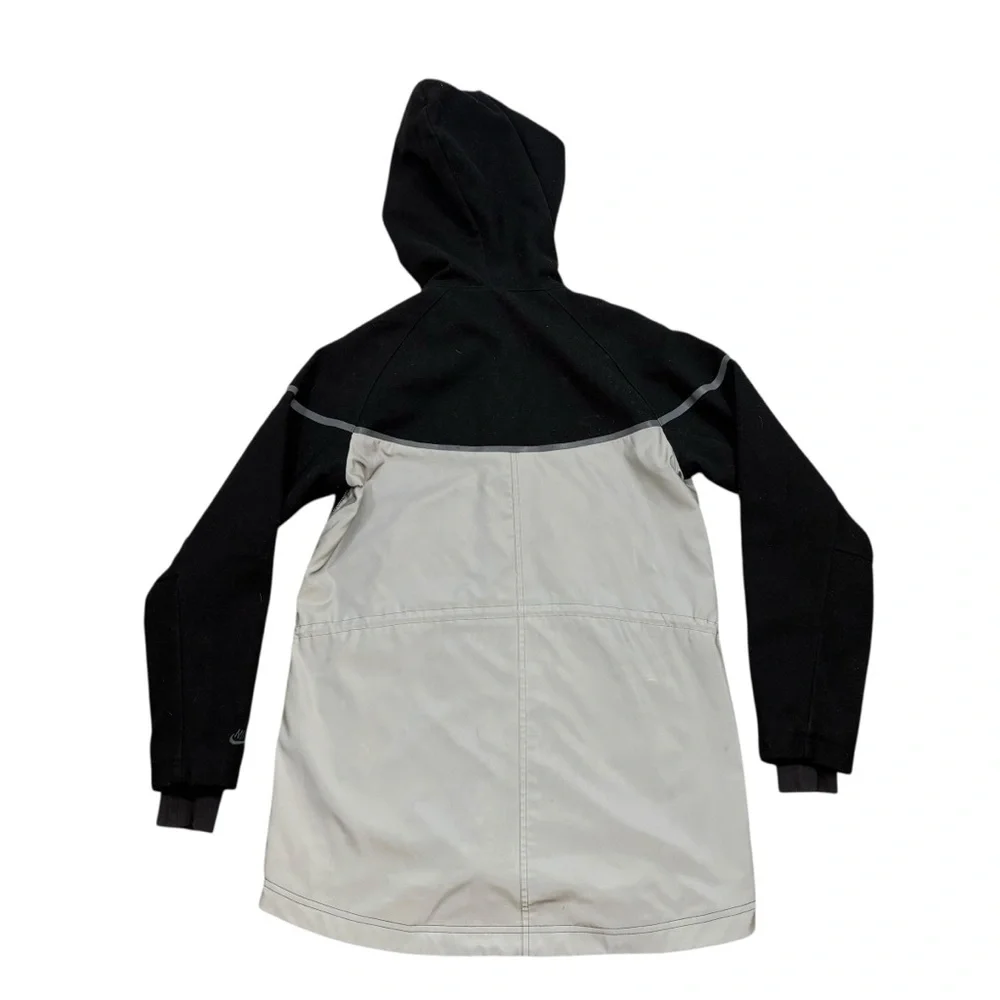 Ladies Nike Wool Windrunner Reflective Hooded Jacket Black Size‎ Small